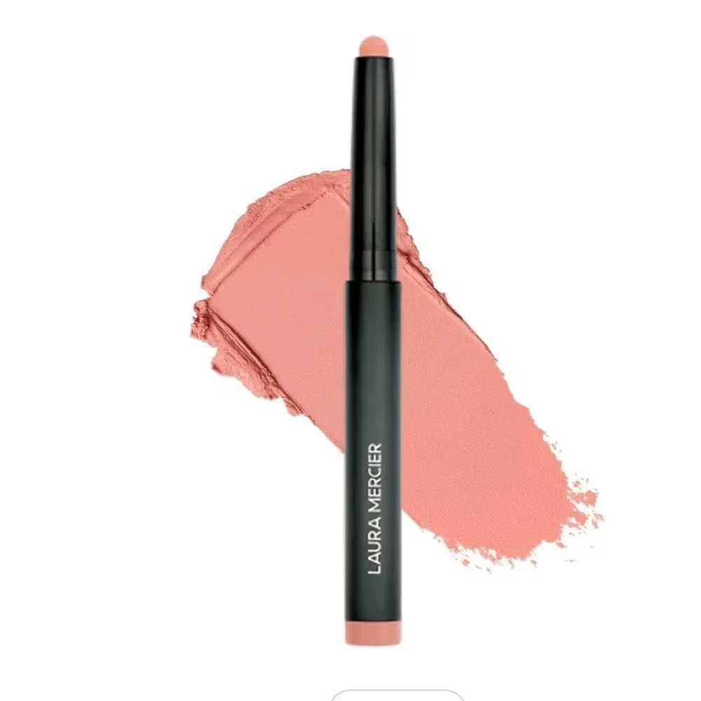 Lot‎ of 2-Laura Mercier PEACH Caviar Eyeshadow Stick Eye Color Full Size